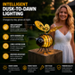 🐝💡Hanging Solar Bee Light – Warm Amber Glow, Flicker-Free, Perfect for Garden Parties, Camping, or Kids’ Rooms🌞