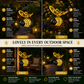 🐝💡Hanging Solar Bee Light – Warm Amber Glow, Flicker-Free, Perfect for Garden Parties, Camping, or Kids’ Rooms🌞