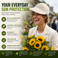 ☀️ LIMITED-TIME 50% OFF! ✨ Women's UPF 50+ Elegant Foldable Sun Hat – Wide-Brim Cotton Bucket Hat with Neck Flap & Adjustable Strap – Packable, Breathable & Beach-Ready 🌞🇬🇧