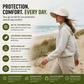 ☀️ LIMITED-TIME 50% OFF! ✨ Women's UPF 50+ Elegant Foldable Sun Hat – Wide-Brim Cotton Bucket Hat with Neck Flap & Adjustable Strap – Packable, Breathable & Beach-Ready 🌞🇬🇧