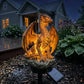 Solar-Powered Dragon Crystal Garden Light – Glowing Fantasy Outdoor Decoration with Solar Panel