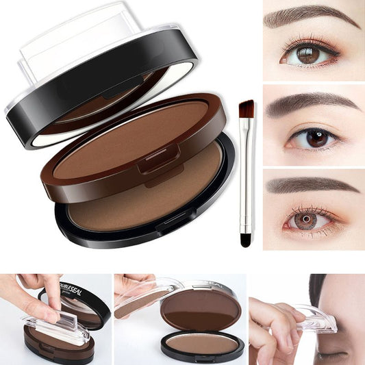 🥳2026 HOT SALE🥳💞50K+ SOLD!🖌️✨ Instant Adjustable Eyebrow Stamp – Two‑color brow powder, waterproof & smudge‑proof. Natural, full brows in seconds! 💕🎀