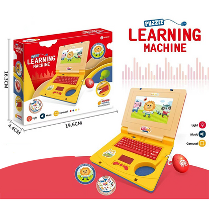 💻 🧸 Interactive Toy Laptop—featuring lights, sounds, and educational games—fostering creativity and motor skills through play 🎵